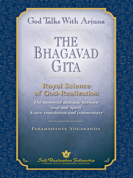 Title details for God Talks With Arjuna by Paramahansa Yogananda - Wait list